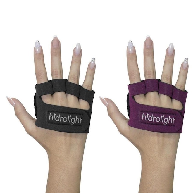Kit Palmar Hidrolight para Musculação Mini Palma - 2 Pares - Adulto - Foto 1