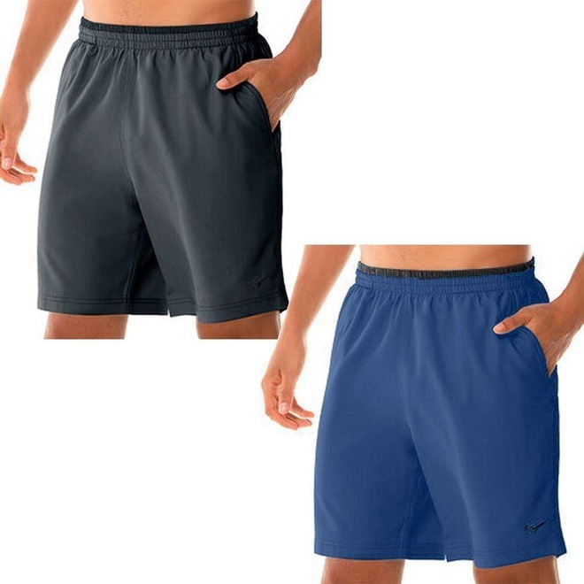 Kit de Bermuda Mizuno Tennis Master - 2 Unidades - Masculino - Foto 1