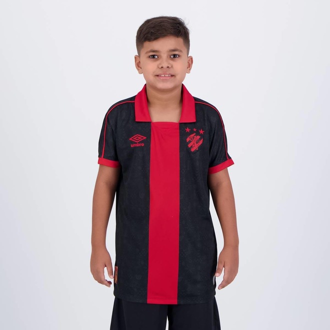 Camisa do Sport Recife 3 2023 Umbro - Infantil - Foto 1