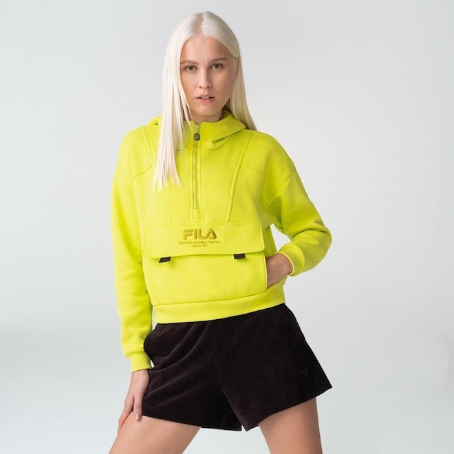 Blusão sem Capuz Fila Anorak Street Express Comfy - Feminino - Foto 1