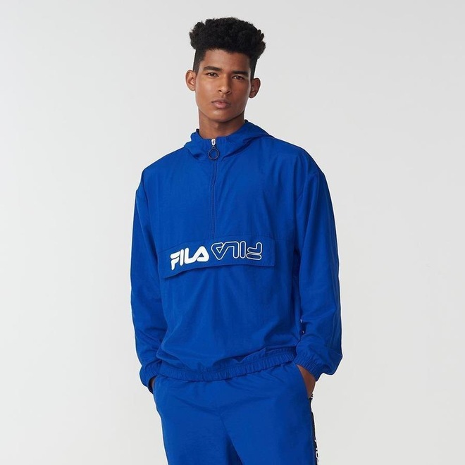 Blusão com Capuz Fila Anorak Basic - Masculina - Foto 1