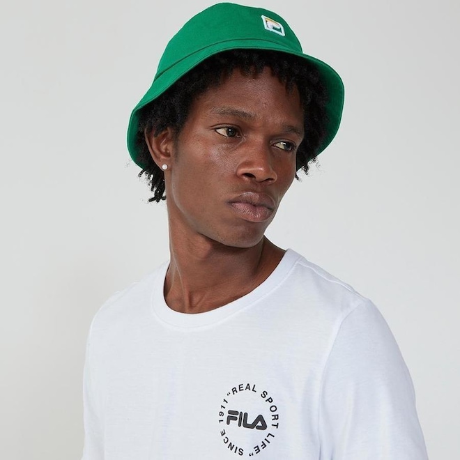 Chapéu Bucket Fila Edição Brasil - Adulto - Foto 1