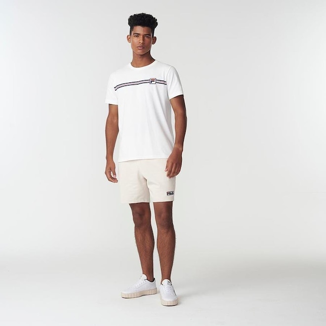 Camiseta Fila F-Box Letter II - Masculina - Foto 1