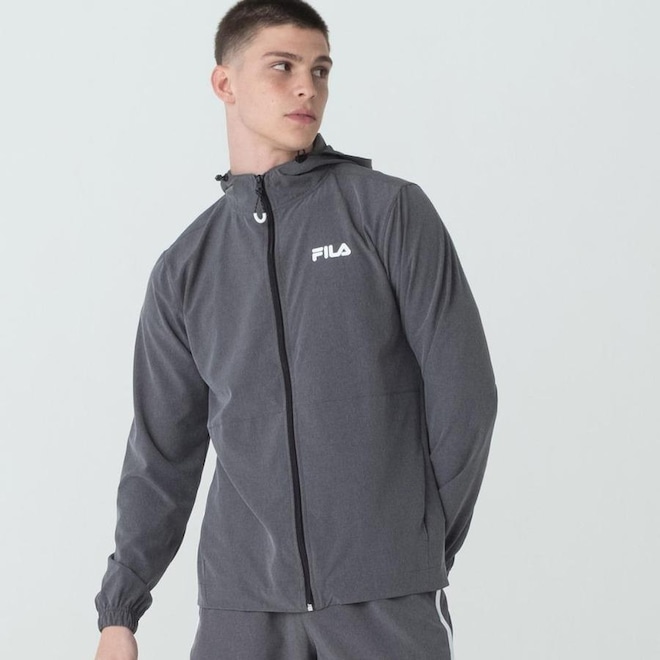 Jaqueta com Capuz Fila Sport Blend - Masculina - Foto 1