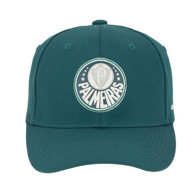 Boné do Palmeiras Aba Curva Supercap Símbolo Bordado Oficial - Snapback - Adulto - Foto 1