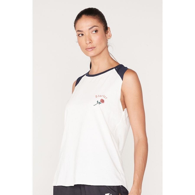 Camiseta Regata Starter Estampada - Feminina - Foto 1