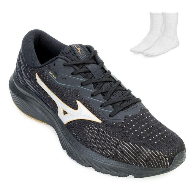 KIT TÊNIS MIZUNO GOYA E MEIA MZ23 - MASCULINO - Foto 1