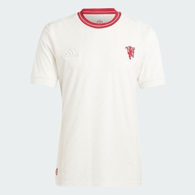 Camisa do Manchester Lifestyler adidas - Masculina - Foto 1
