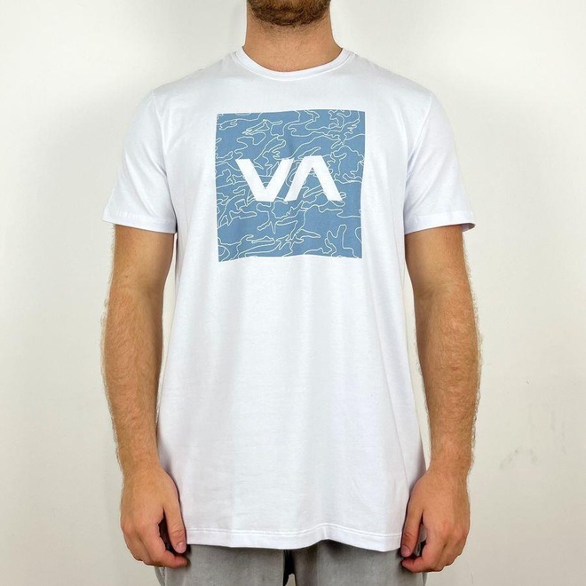 Camiseta Rvca Big Box Fill - Masculina - Foto 1