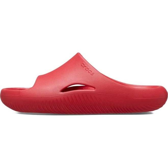 Chinelo Crocs Mellow Slide Varsity Red - Unissex - Foto 1