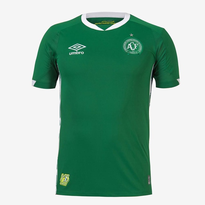 Camisa da Chapecoense Of.1 2022 Classic S/N Umbro - Masculina - Foto 1