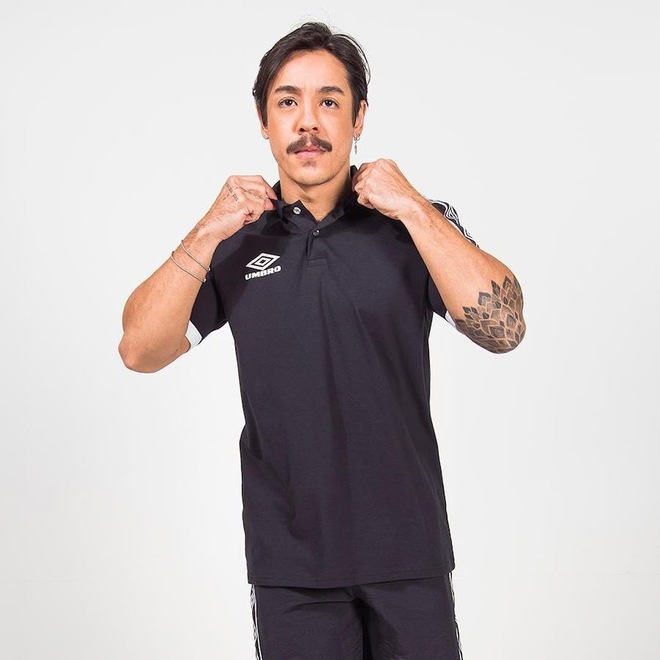 Camisa Polo Umbro Traditional Club - Masculina - Foto 1