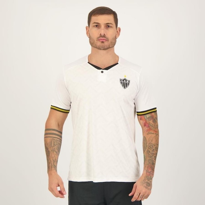 Camisa do Atlético Mineiro Poli Line Futfanatics - Masculina - Foto 1