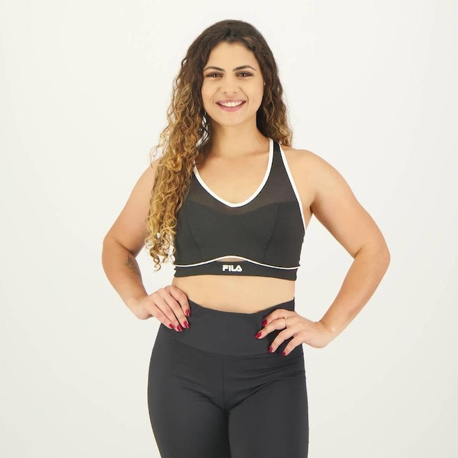Top Fitness com Bojo Fila Keep Sports - Feminino - Foto 1