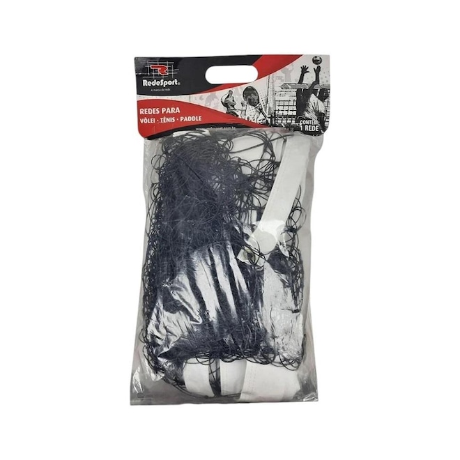 Rede de Vôlei Rede Sport Profissional 2mmx10m - 4 Faixas - Foto 1