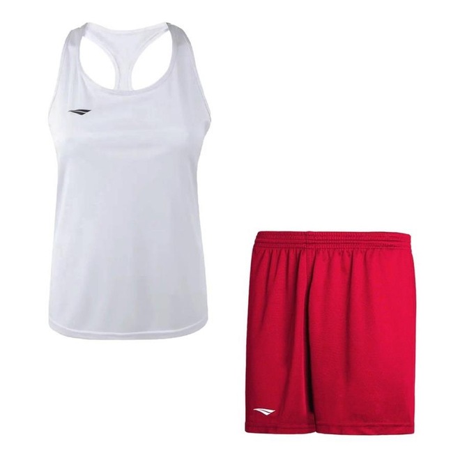 Kit Camiseta Regata Penalty X + Calção - Feminino - Foto 1