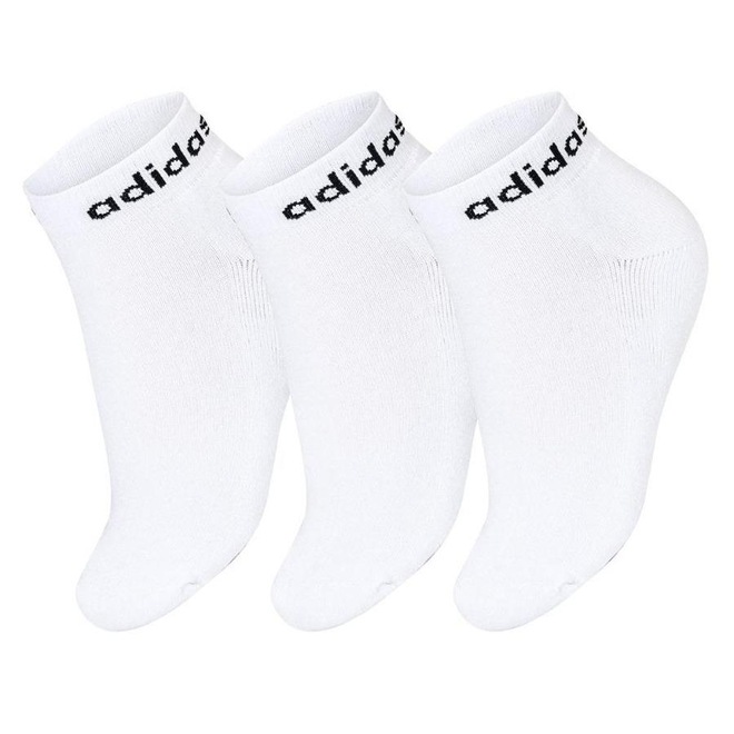 Meia adidas Linear Ankle Cushioned 38 Ao 40 - 3 Pares - Adulto - Foto 1