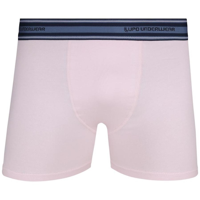 Cueca Boxer Lupo Algodão com Elastano - Adulto - Foto 1