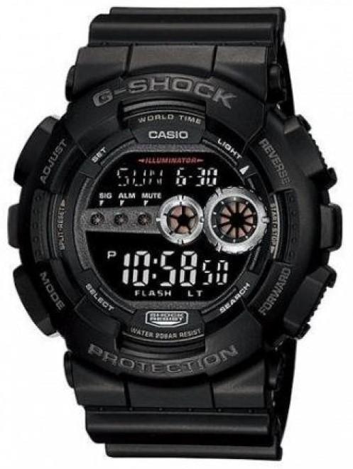 Relógio Casio G-Shock GD-100-1BDR Masculino Preto - G-Shock GD-100 - Foto 1