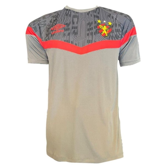 Camisa do Sport Recife Treino 2023 Umbro - Masculina - Foto 1