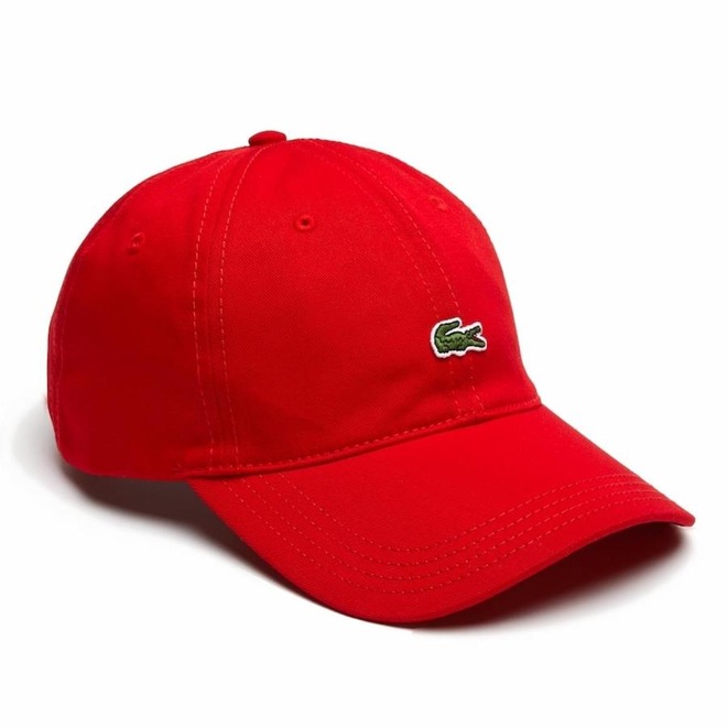 Boné Aba Curva Lacoste - Strapback - Adulto - Foto 1