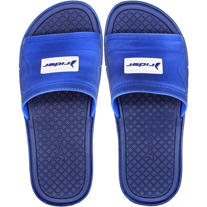 Chinelo Slide Rider Spin Textura - Masculino - Foto 1