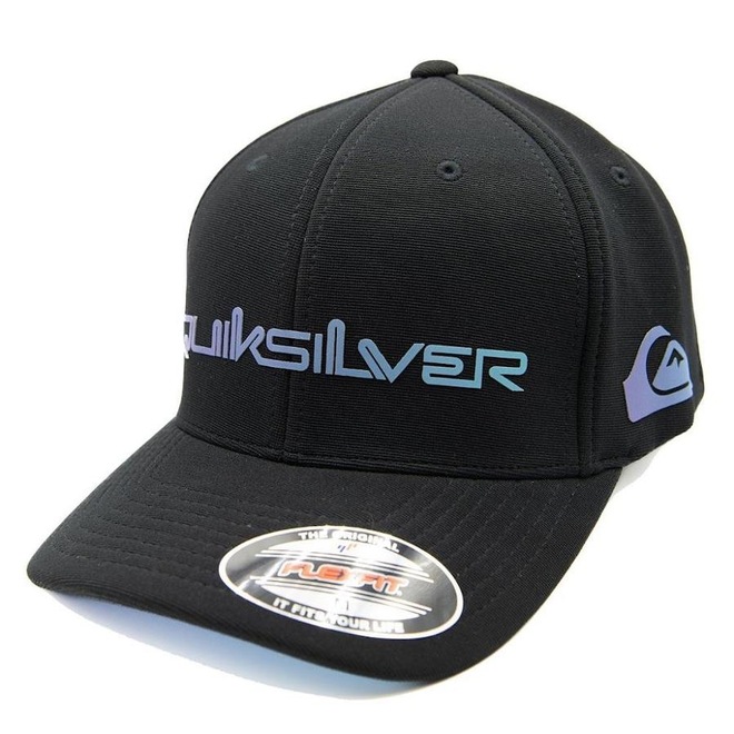 Boné Aba Curva Quiksilver Gradient Reflective - Fechado - Adulto - Foto 1