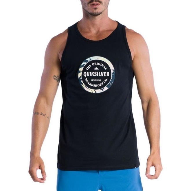 Camiseta Regata Quiksilver Driver - Masculina - Foto 1