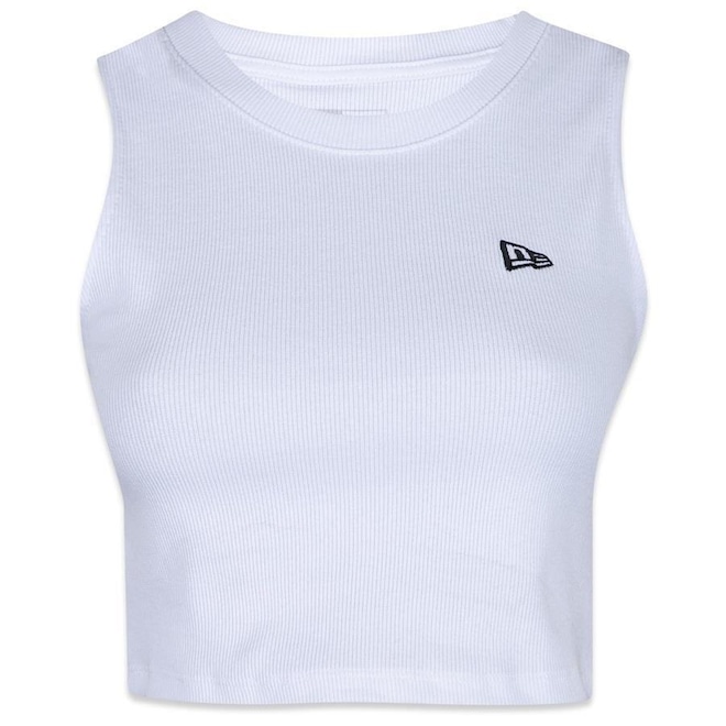 Camiseta Regata New Era Cropped Flag - Feminina - Foto 1