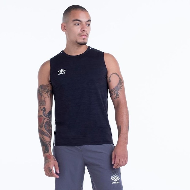 Camiseta Regata Umbro Blend - Masculina - Foto 1