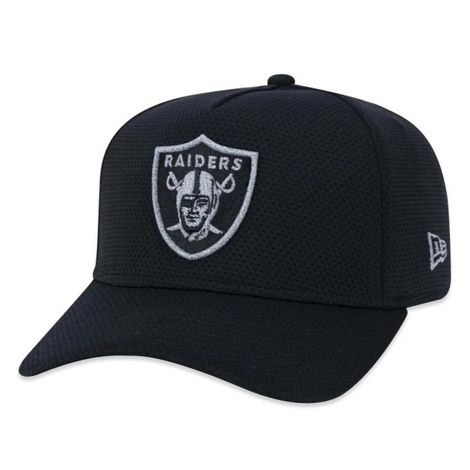 Boné Aba Curva New Era 940 A-Frame Las Vegas Raiders Performance - Snapback - Adulto - Foto 1