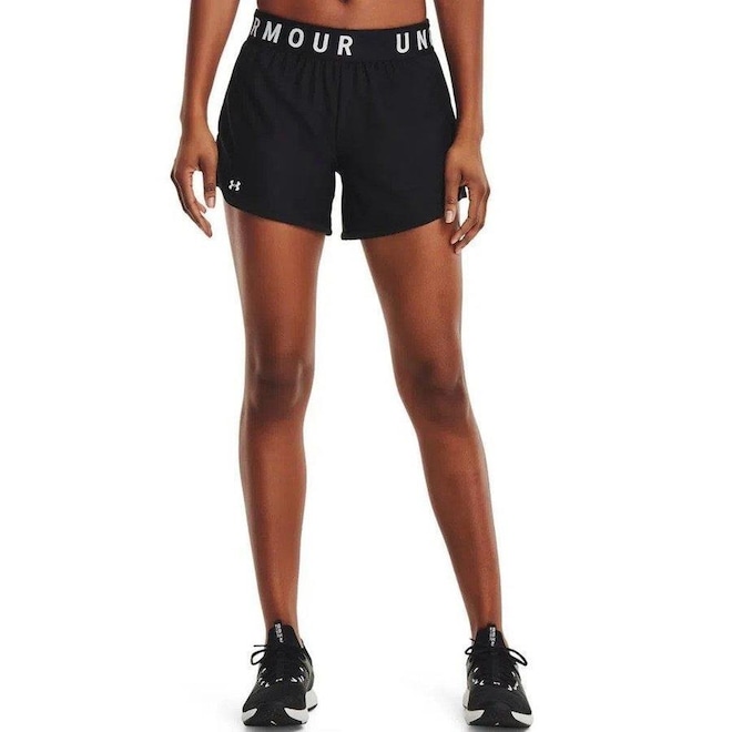 Shorts Under Armour Play Up 5In - Feminino - Foto 1