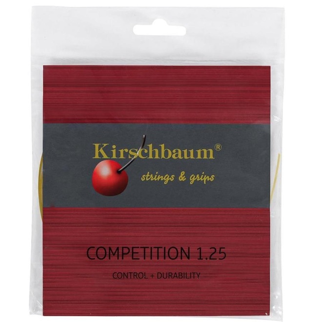 Corda para Raquete de Tênis Kirschbaum Competition 17L 1.25Mm Set Individual - Foto 1