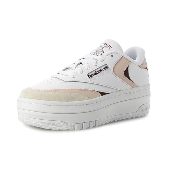 Tênis Reebok Club C Extra Plataforma - Feminino - Foto 1
