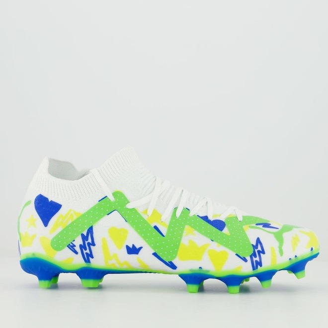 Chuteira de Campo Puma Future Match Neymar Njr FG/AG BDP - Adulto - Foto 1