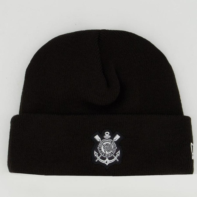 Gorro do Corinthians New Era Escudo - Adulto - Foto 1