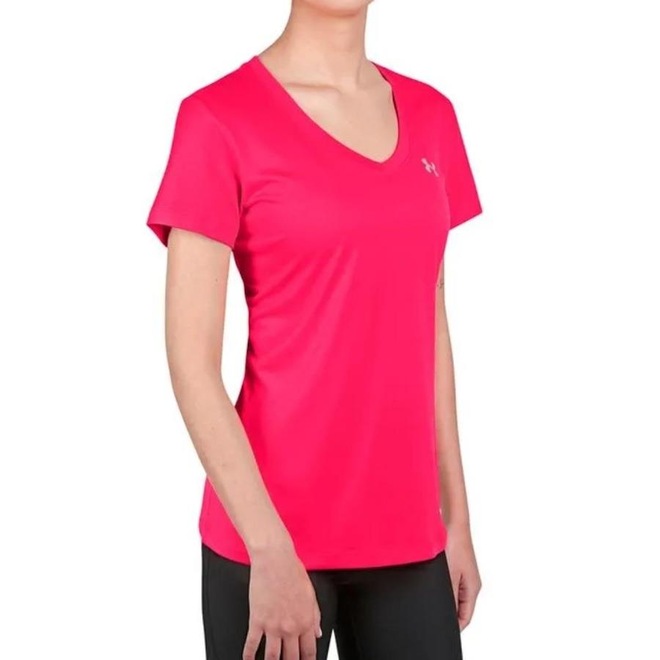 Camiseta Under Armour Ua Tech Short - Feminina - Foto 1