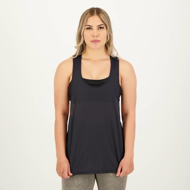 Camiseta Regata Selene Cavada - Feminina - Foto 1