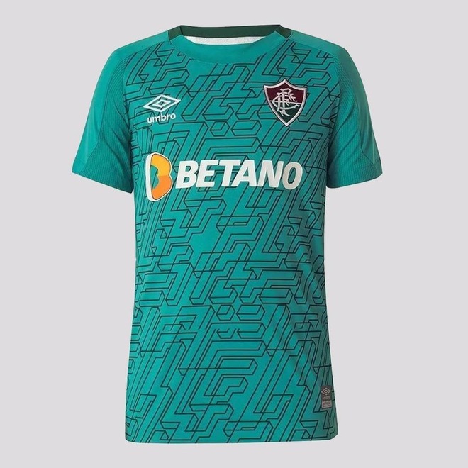 Camisa do Fluminense Goleiro 2022 Umbro - Infantil - Foto 1