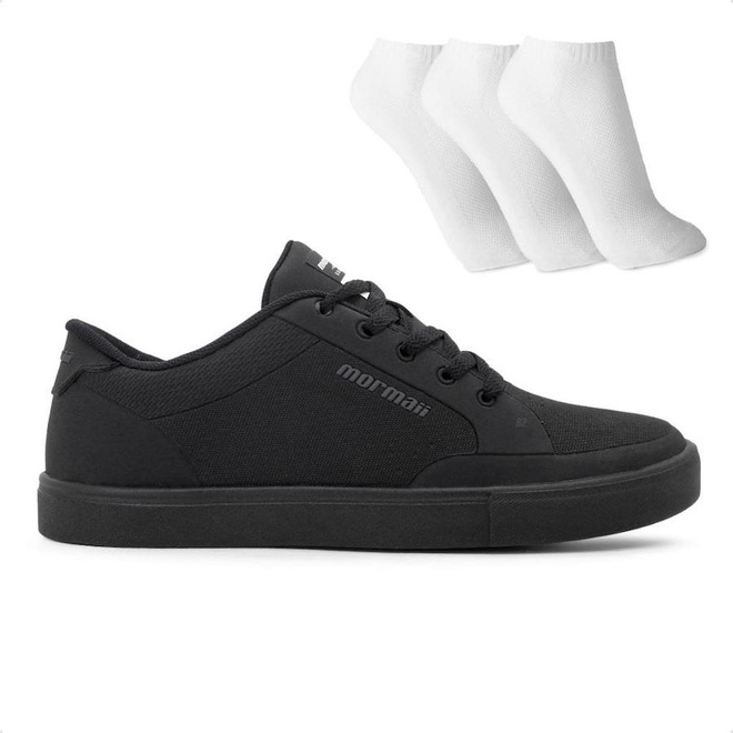 Tênis Mormaii Urban One + 3 Pares de Meias - Masculino - Foto 1