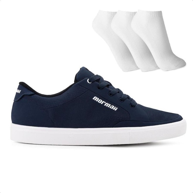 Tênis Mormaii Urban One + 3 Pares de Meias - Masculino - Foto 1