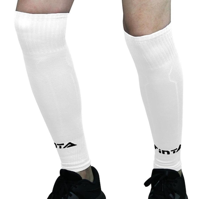 Meião Cortado Canelito Finta Profissional sem Pé - Adulto - Foto 1