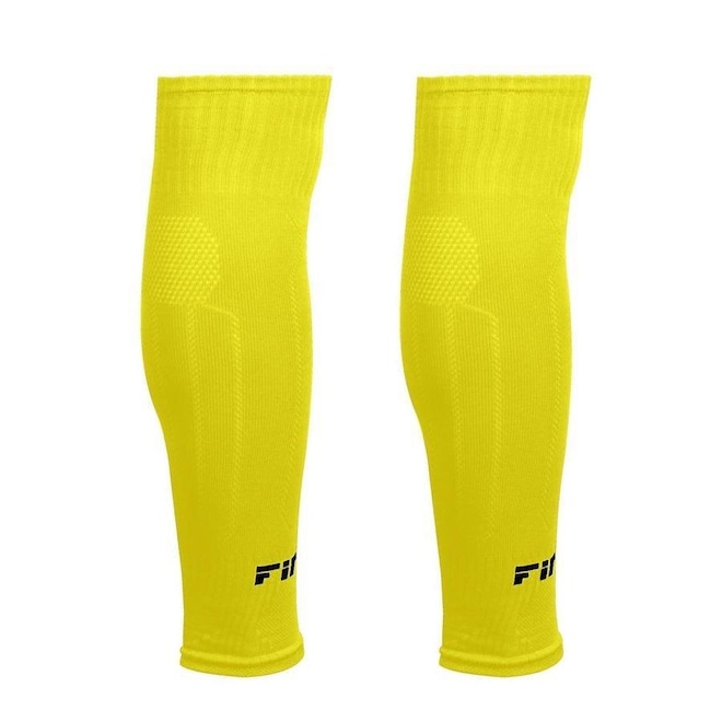 Meião Cortado Canelito Finta Profissional sem Pé - Adulto - Foto 1