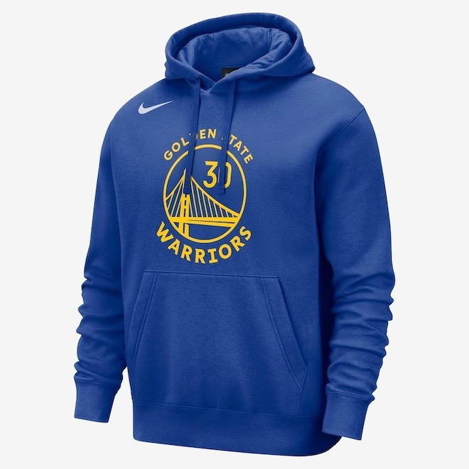 Blusão Nike Golden State Warriors Club - Masculino - Foto 1