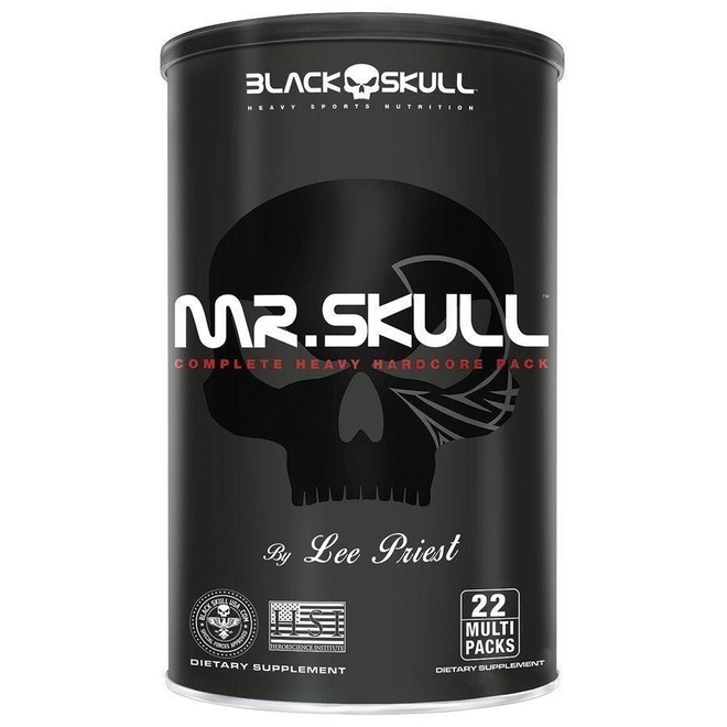 Pack Mr. Skull Black Skull - 22 Multi Packs - Foto 1