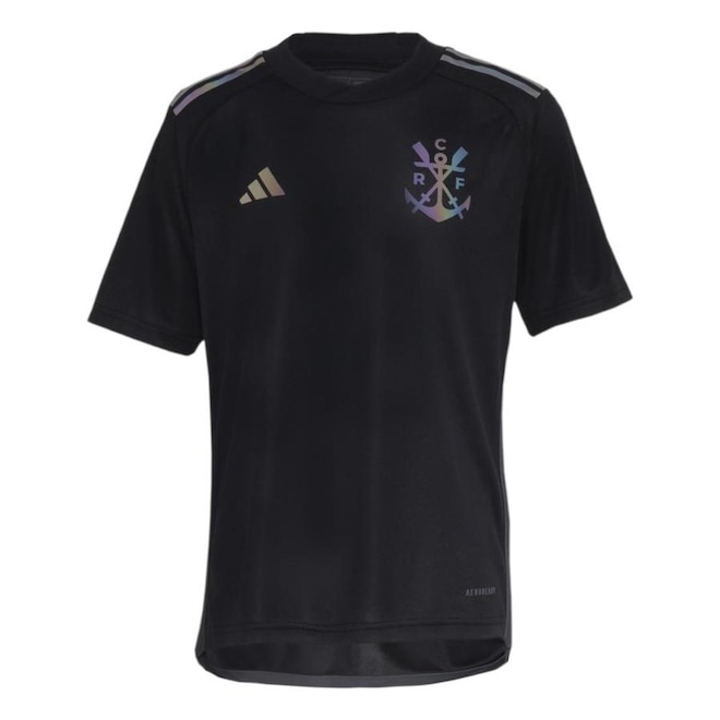 Camisa Flamengo Cr Iii 23/24 adidas - Infantil - Foto 1