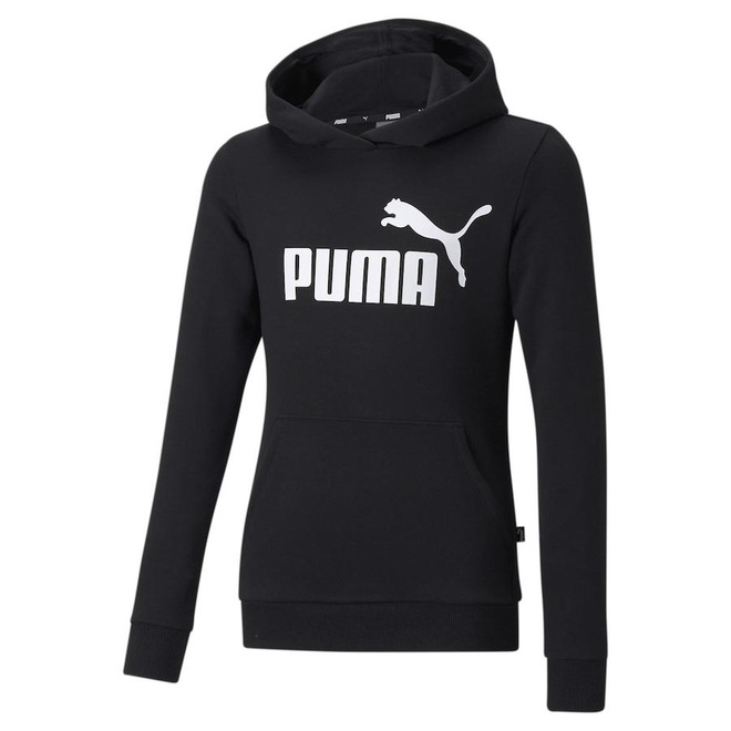 Blusão de Moletom com Capuz Puma Essentials Logo - Infantil - Foto 1