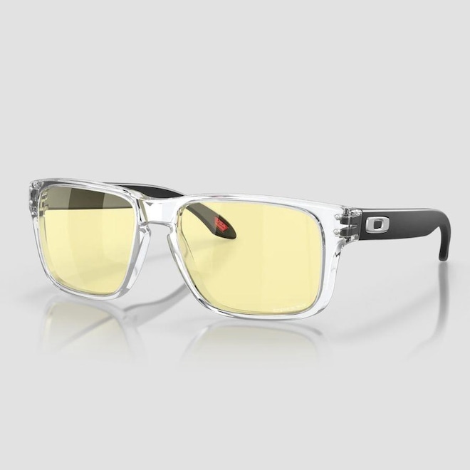 Óculos de Sol Unissex Oakley Holbrook Clear Prizm Gaming Collection - Foto 1