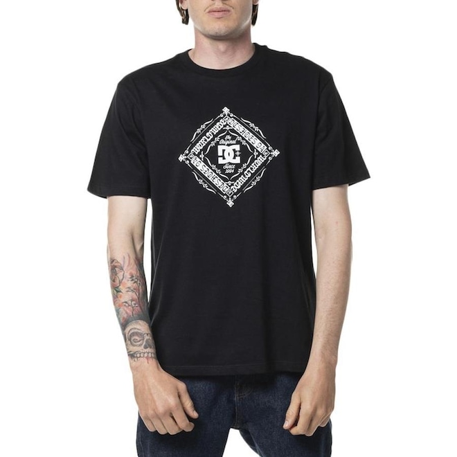 Camiseta Dc Shoes Classic Sm24 - Masculina - Foto 1