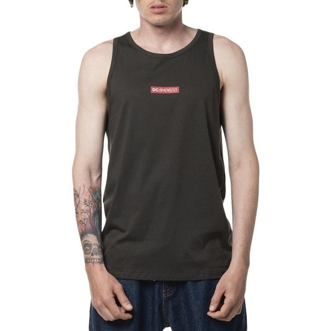 Camiseta Regata DC Shoes Tape Shoeco - Masculina - Foto 1